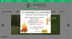 Desktop Screenshot of maringaprevidencia.com.br