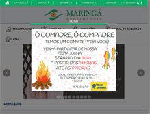 Tablet Screenshot of maringaprevidencia.com.br